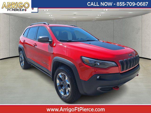 used 2019 Jeep Cherokee car, priced at $19,021