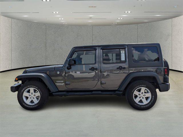 used 2017 Jeep Wrangler Unlimited car, priced at $19,661