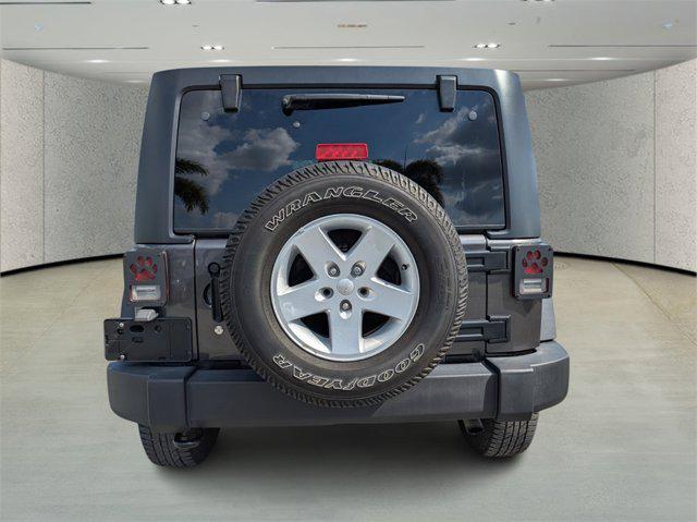 used 2017 Jeep Wrangler Unlimited car, priced at $19,661