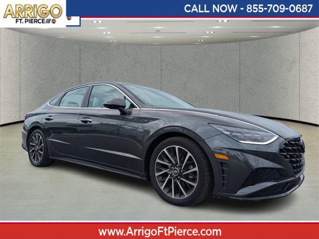 used 2021 Hyundai Sonata car, priced at $18,982
