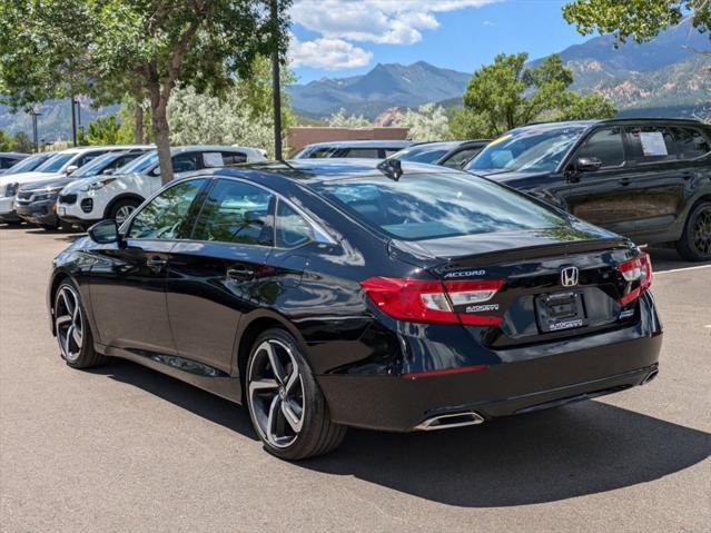 used 2022 Honda Accord car, priced at $22,000