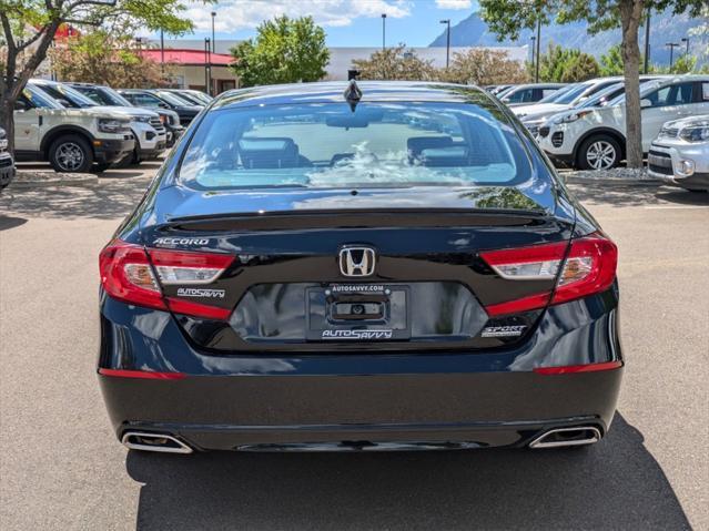 used 2022 Honda Accord car, priced at $22,000