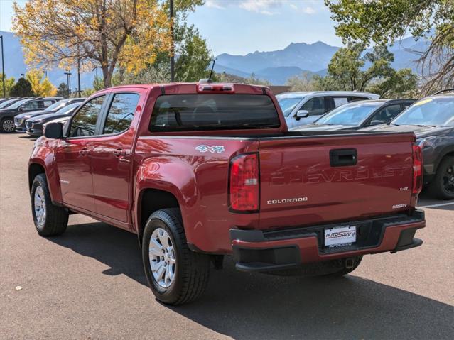 used 2021 Chevrolet Colorado car, priced at $25,500