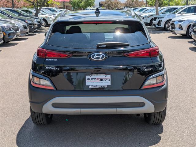 used 2023 Hyundai Kona car, priced at $18,000