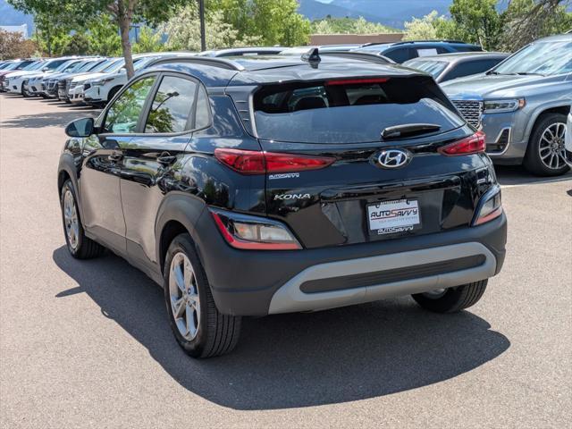 used 2023 Hyundai Kona car, priced at $18,000