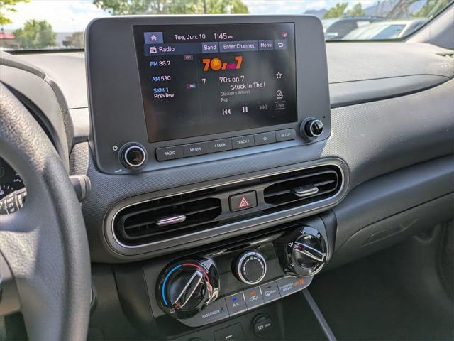 used 2023 Hyundai Kona car, priced at $18,000
