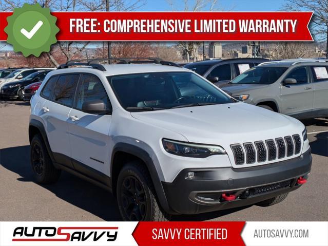 used 2021 Jeep Cherokee car, priced at $21,000