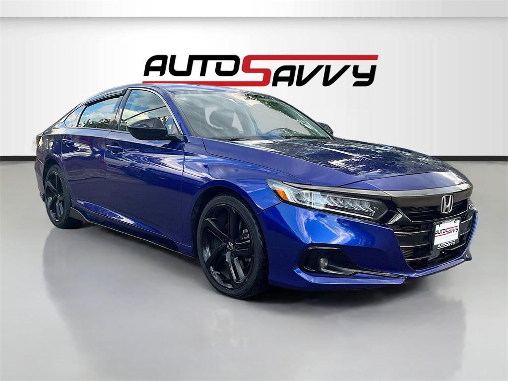 used 2022 Honda Accord car, priced at $21,500
