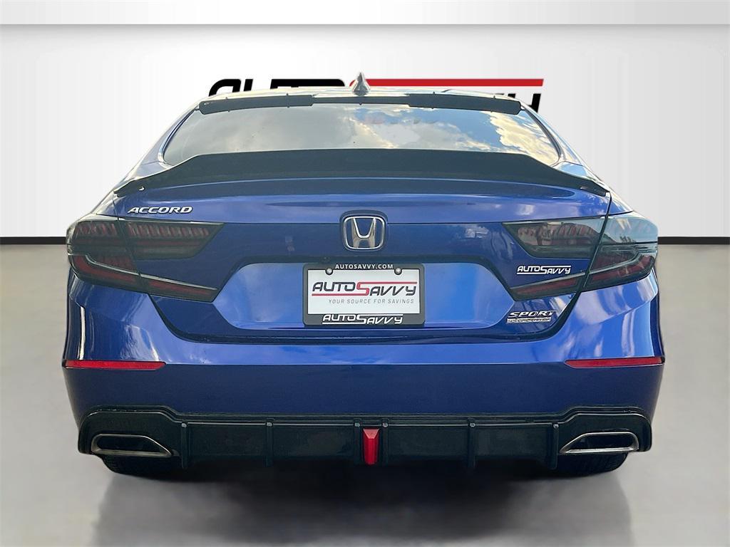 used 2022 Honda Accord car, priced at $21,500