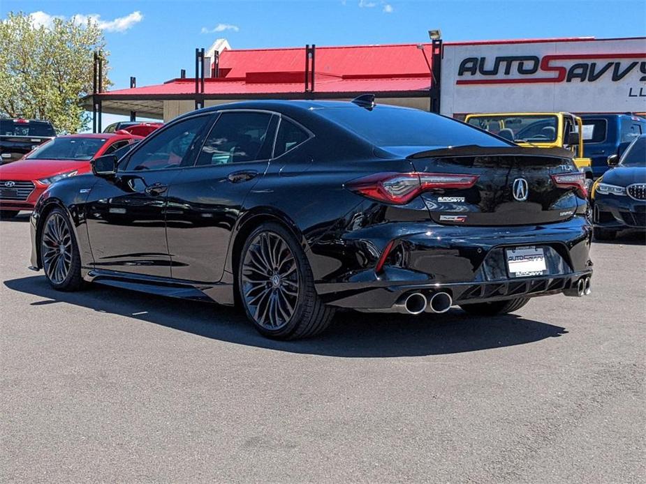 used 2021 Acura TLX car, priced at $35,500