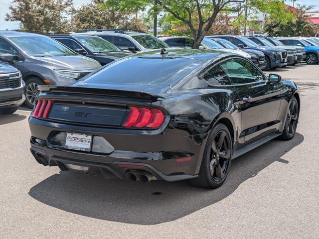 used 2022 Ford Mustang car, priced at $38,500