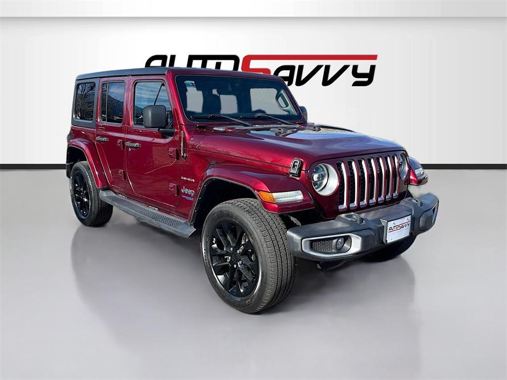 used 2021 Jeep Wrangler Unlimited 4xe car, priced at $26,500