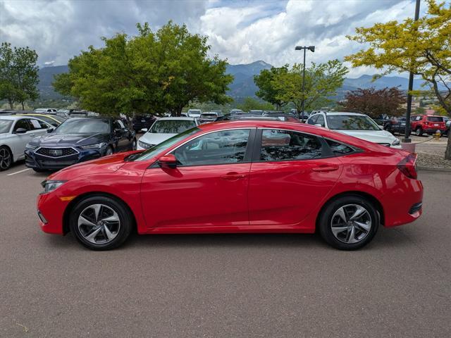 used 2021 Honda Civic car, priced at $17,500