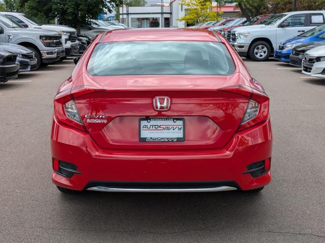 used 2021 Honda Civic car, priced at $17,500