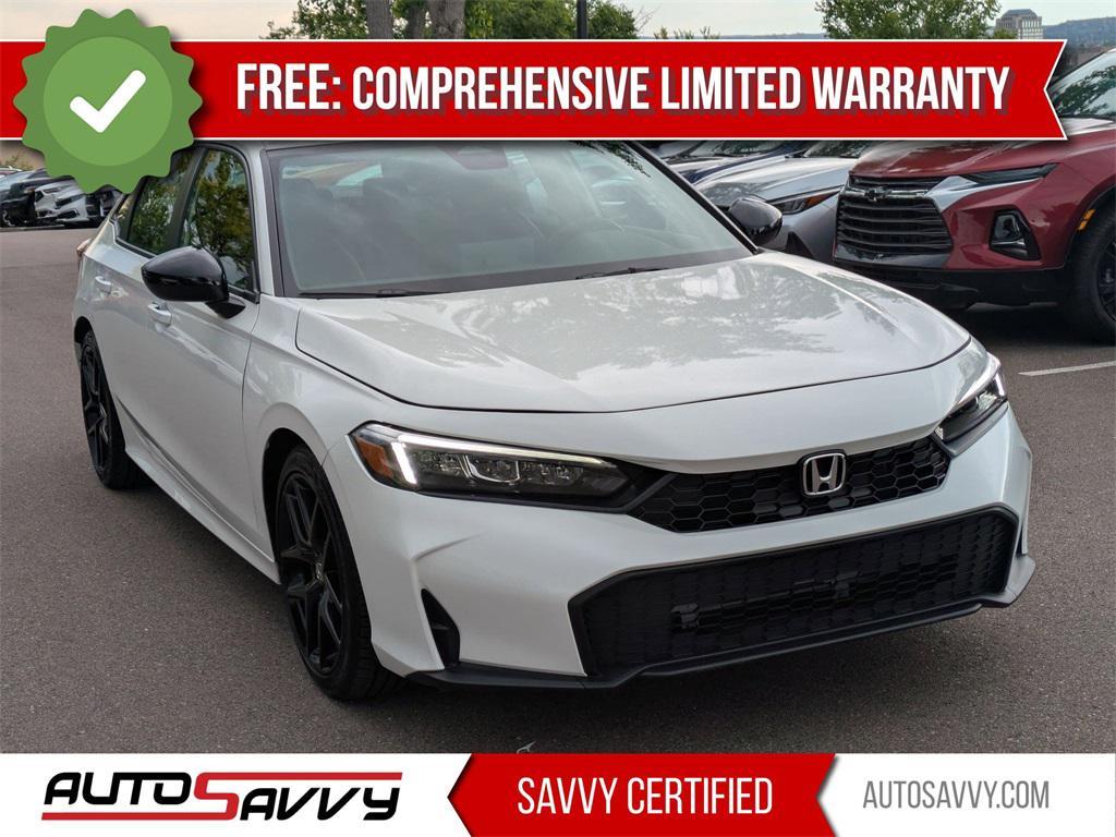 used 2025 Honda Civic car, priced at $22,600