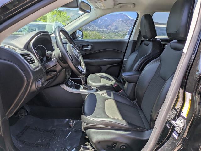 used 2021 Jeep Compass car, priced at $17,500