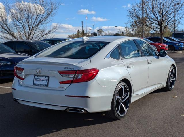 used 2020 Honda Accord car, priced at $21,800