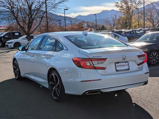 used 2020 Honda Accord car, priced at $21,800