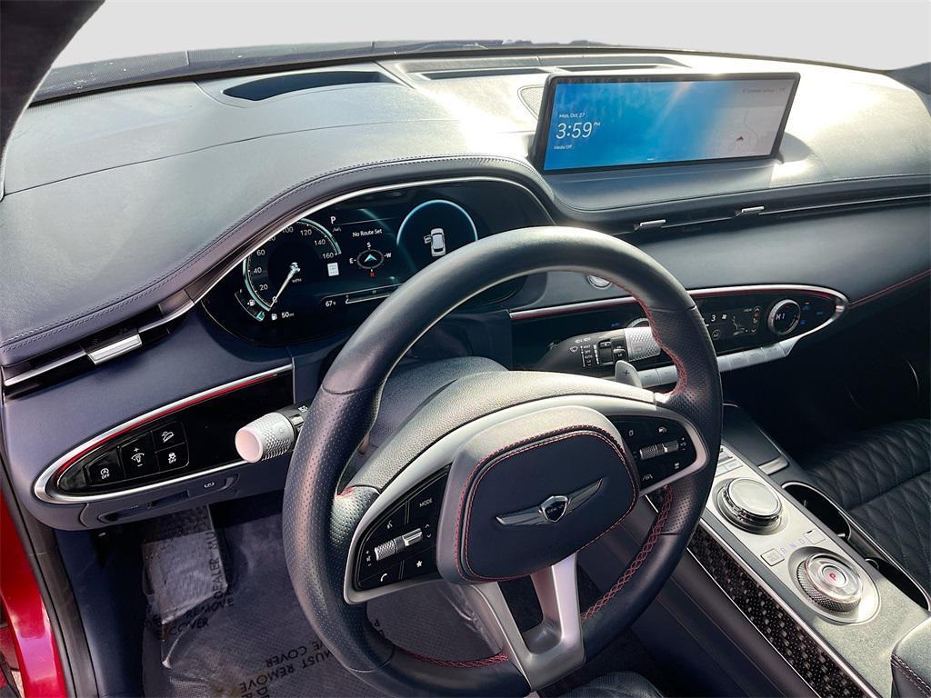 used 2023 Genesis GV70 car, priced at $39,200