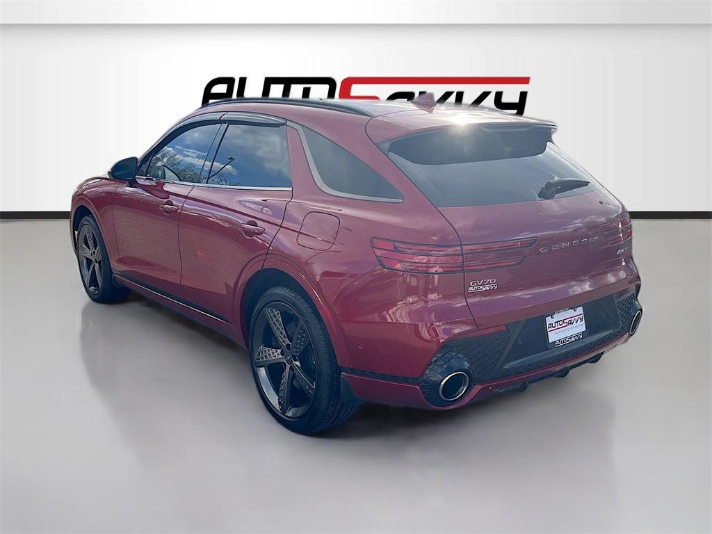 used 2023 Genesis GV70 car, priced at $39,200