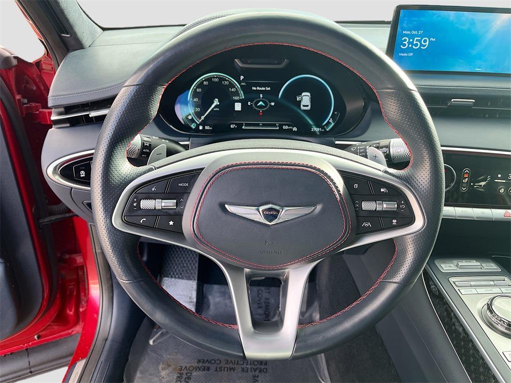 used 2023 Genesis GV70 car, priced at $39,200