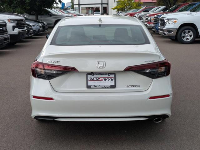 used 2025 Honda Civic car, priced at $23,500