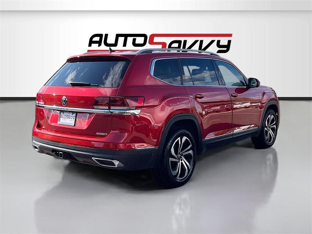 used 2021 Volkswagen Atlas car, priced at $26,800