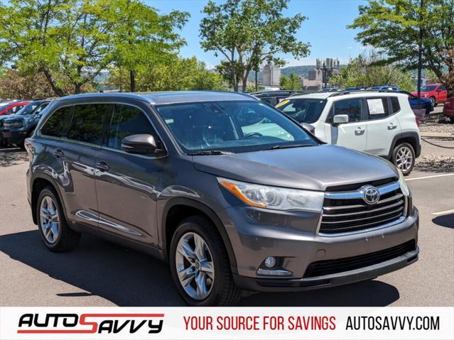 used 2016 Toyota Highlander car, priced at $20,500