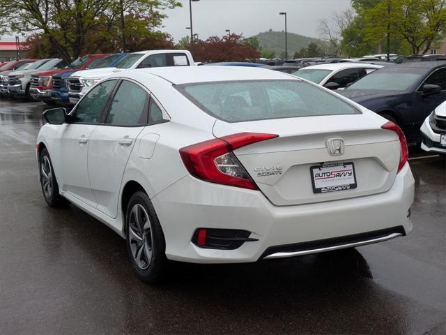 used 2021 Honda Civic car, priced at $17,300