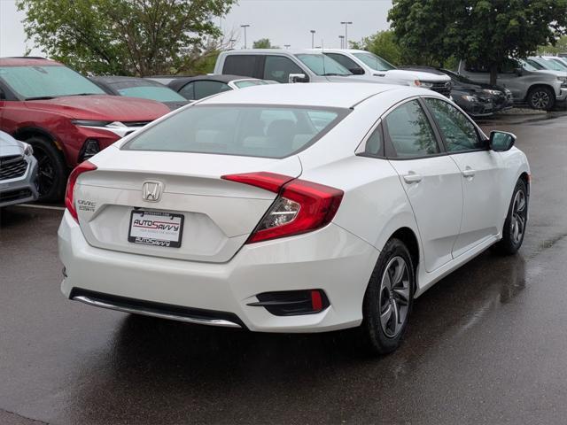 used 2021 Honda Civic car, priced at $17,300