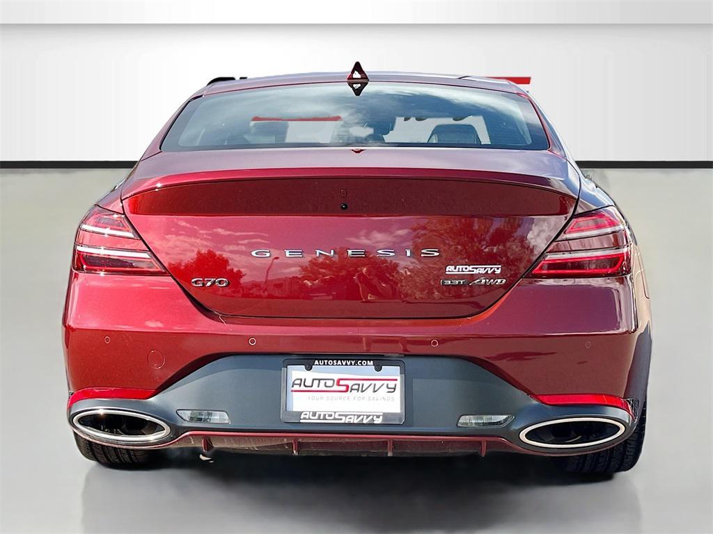 used 2024 Genesis G70 car, priced at $37,300