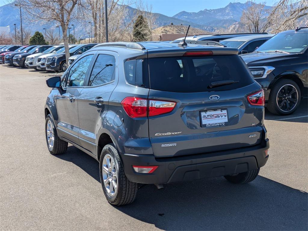 used 2022 Ford EcoSport car, priced at $14,400