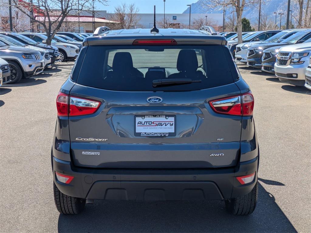 used 2022 Ford EcoSport car, priced at $14,400