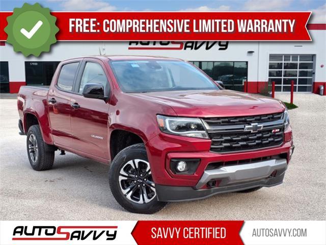 used 2021 Chevrolet Colorado car, priced at $28,800