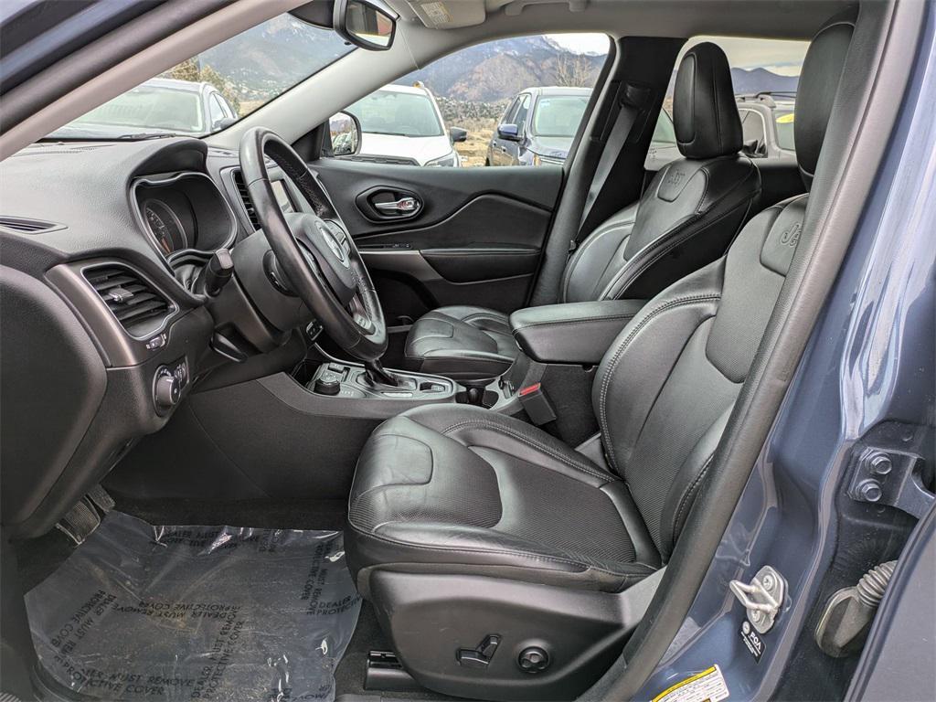 used 2021 Jeep Cherokee car, priced at $19,000
