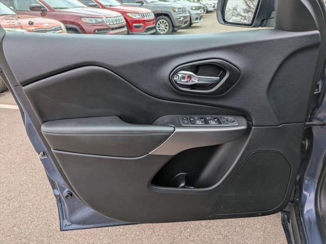 used 2021 Jeep Cherokee car, priced at $19,500