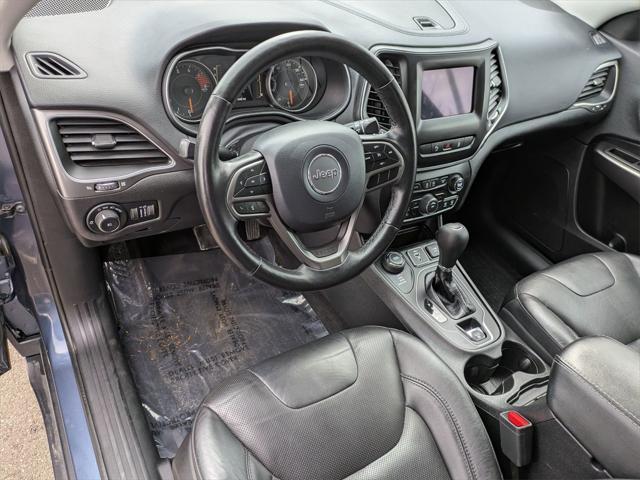 used 2021 Jeep Cherokee car, priced at $19,500