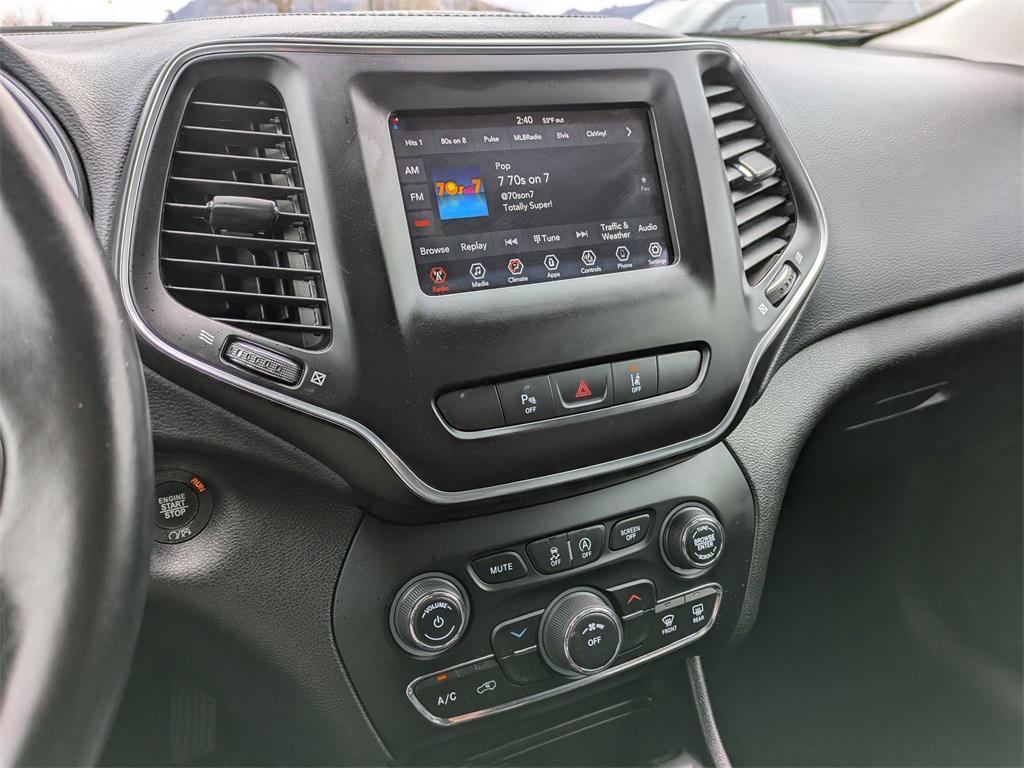 used 2021 Jeep Cherokee car, priced at $19,000