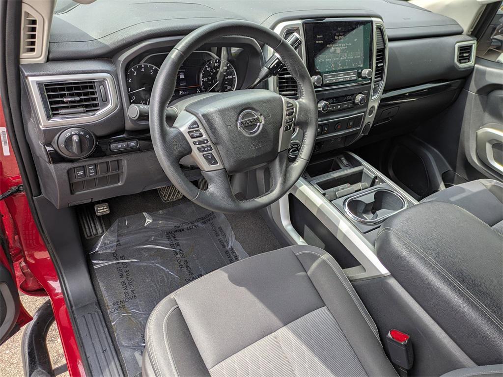 used 2021 Nissan Titan car, priced at $27,000