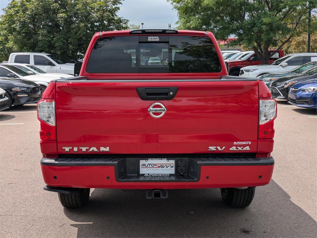 used 2021 Nissan Titan car, priced at $27,000