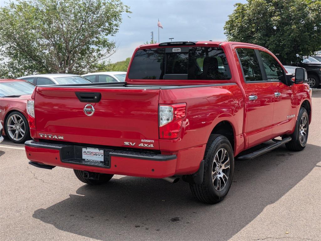 used 2021 Nissan Titan car, priced at $27,000