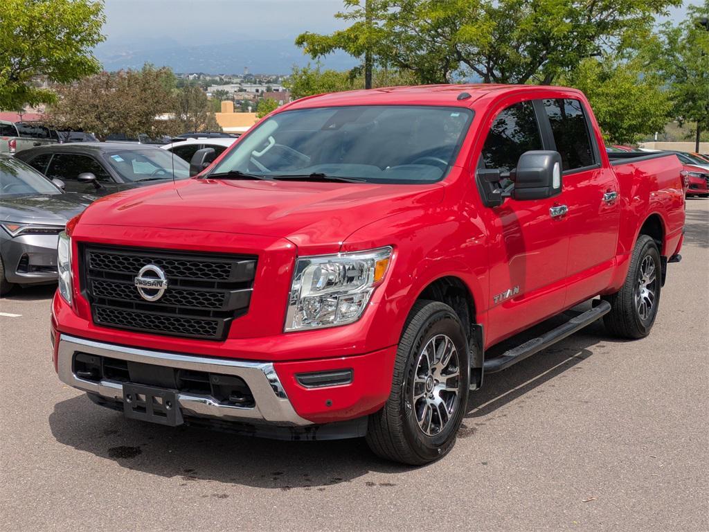 used 2021 Nissan Titan car, priced at $27,000
