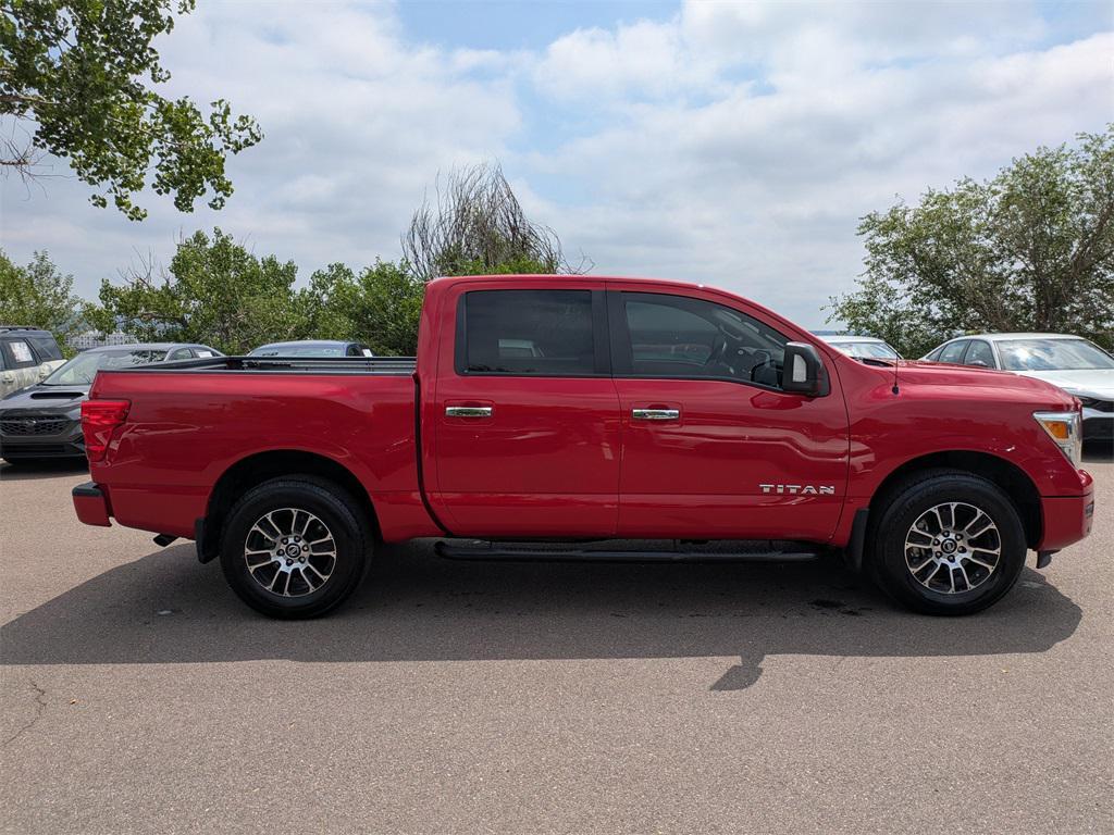 used 2021 Nissan Titan car, priced at $27,000