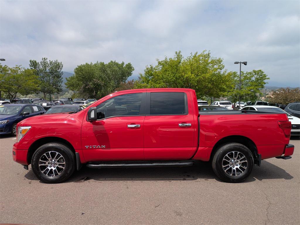 used 2021 Nissan Titan car, priced at $27,000