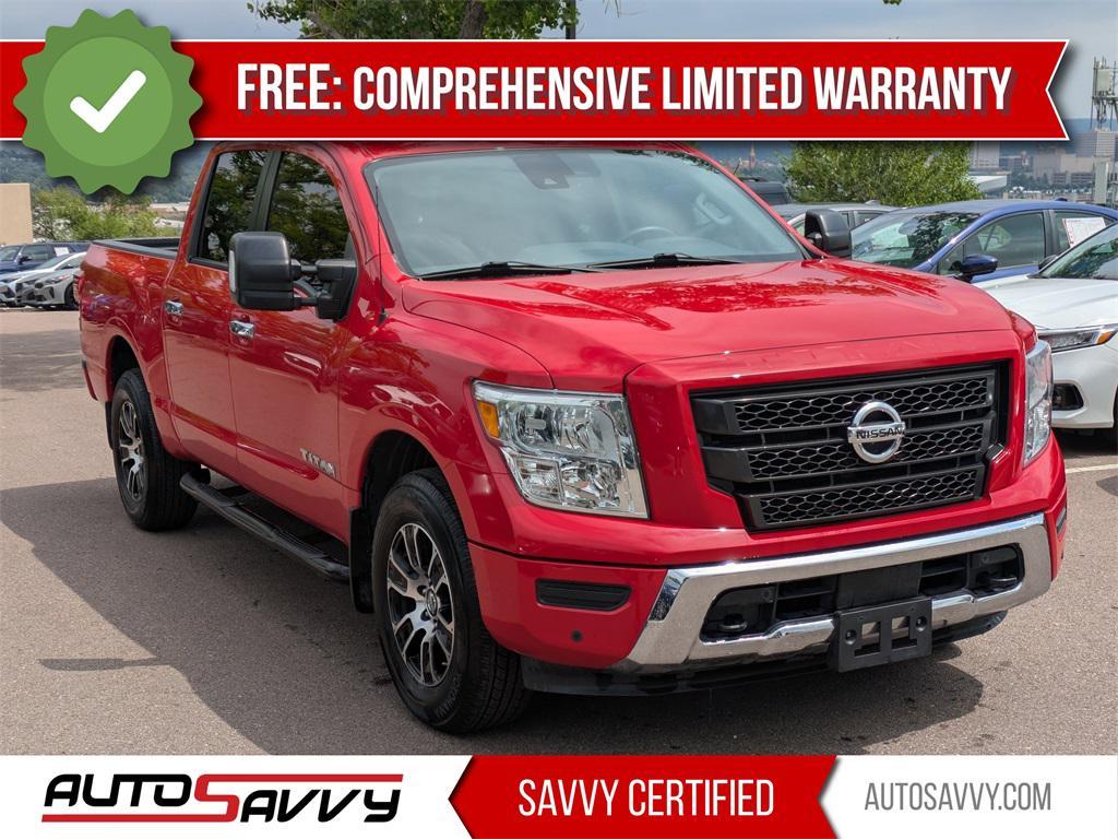 used 2021 Nissan Titan car, priced at $27,000