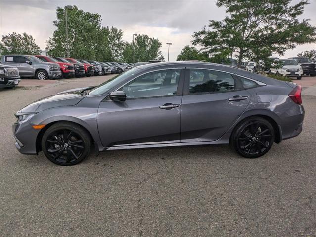 used 2021 Honda Civic car, priced at $18,700