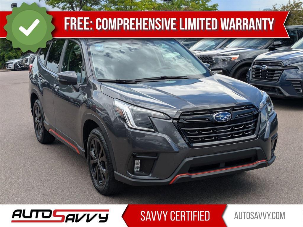 used 2024 Subaru Forester car, priced at $25,400
