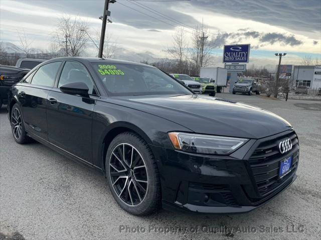 used 2020 Audi A8 car, priced at $54,995
