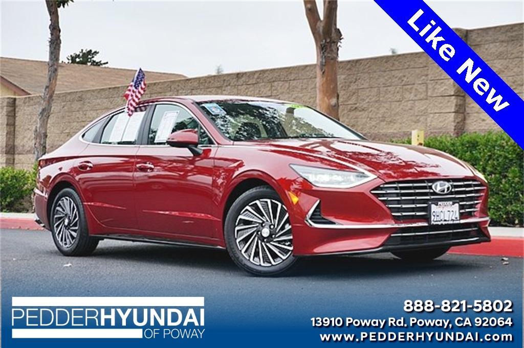 used 2023 Hyundai Sonata Hybrid car, priced at $25,688