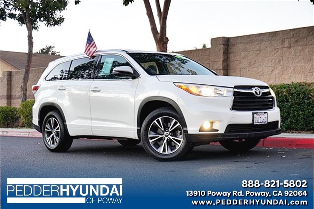 used 2016 Toyota Highlander car, priced at $23,381